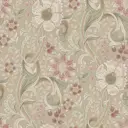 Обои флизелиновые Grandeco Perfect Harmony розово-коричнево-зеленые 0.53 м PH 3110
