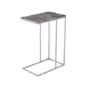Журнальный столик квадратный Калифорния 50x31 см Агами серый мрамор