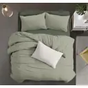 Комплект постельного белья Mona Liza евро сатин хаки