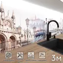 Стеновая панель Фартукофф ФФ - 414 300x60x0.1 см ПВХ цвет разноцветный