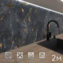 Стеновая панель Фартукофф ФФ - 462 200x60x0.1 см ПВХ цвет разноцветный