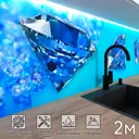 Стеновая панель Фартукофф ФФ - 244 200x60x0.1 см ПВХ цвет разноцветный