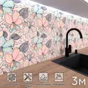 Стеновая панель Фартукофф ФФ - 265 300x60x0.1 см ПВХ цвет разноцветный