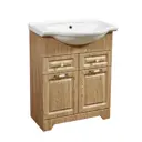 Тумба для ванной Stella Polar Кармела 65 цвет карпатская ель под раковину Байкал 65