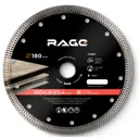 Диск алмазный по керамограниту Rage 605180 турбо 180x25.4/22.2x1.8 мм