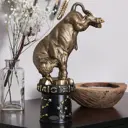 Статуэтка из мрамора Bogacho Знак Зодиака Телец бронзовая