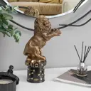 Статуэтка из мрамора Bogacho Знак Зодиака Лев бронзовая