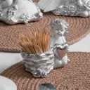 Подставка Bogacho мрамор цвет белый 22706/белый