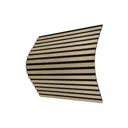 Реечная панель Lako decor Акустические итальянский орех 600x600x9мм 3.6м² 10шт