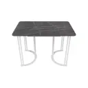 Стол-трансформер прямоугольный Genglass GGT-20-3-4-R-110-140-70 110x70 см лдсп цвет белый