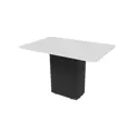 Стол-трансформер прямоугольный Genglass GGT-03-2-3-R-120-160-80 120x80 см лдсп цвет черный