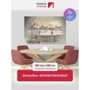 Фотообои флизелиновые Первое ателье 150x100 см Санкт-Петербург зимой, вид с набережной на Медного Всадника pw28811-1