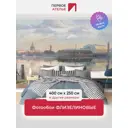 Фотообои флизелиновые Первое ателье 400x200 см Питер в тумане pw97405