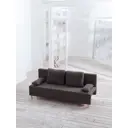 Раскладной диван Cityhd прямой диван 190x73x73 см велюр цвет коричневый