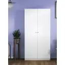 Шкаф распашной Дсв мебель Мори 100-1766 100x200.6x37.2 см ЛДСП цвет белый