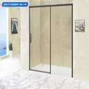 Душевая дверь Rgw 362169 110см эффект стекла прозрачный раздвижной