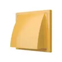 Выход стенной Era 1919К15.16ФВ 190x190 мм D150/160 мм abs-пластик цвет бежевый