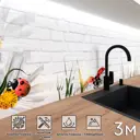 Стеновая панель Фартукофф ФФ - 417 300x60x0.1 см ПВХ цвет разноцветный