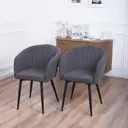 Кухонный стул Frenesie Малибу 42x81x44 см велюр цвет пепельно-серый