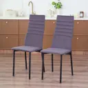 Кухонный стул Frenesie Леон 37x111x40 см велюр цвет графит