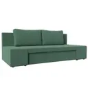 Диван раскладной Лига диванов 200x76x90 см рогожка цвет амур 11 зеленый