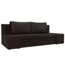 Диван раскладной Лига диванов 200x76x90 см эко-кожа цвет коричневый