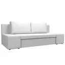 Диван раскладной Лига диванов 200x76x90 см эко-кожа цвет белый