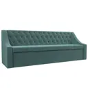 Диван кухонный Лига диванов Мерлин 199 x 87 x 63 см цвет бирюзовый