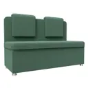 Диван кухонный Лига диванов Маккон 122 x 88 x 54 см цвет амур 11 зеленый