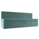 Диван кухонный Лига диванов Техас 184 x 83 x 64 см цвет бирюзовый