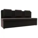 Диван кухонный Лига диванов Маккон 182 x 88 x 54 см цвет коричневый