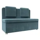 Диван кухонный Лига диванов Маккон 122 x 88 x 54 см цвет бирюзовый