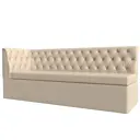 Диван кухонный Лига Диванов Маркиз 112845L 183x86x63 см экокожа цвет бежевый