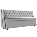 Диван кухонный Лига диванов Лофт 188x85x67 см экокожа цвет белый 104562