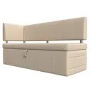 Диван кухонный Лига Диванов Стоун 115949L 182x87x65 см экокожа цвет бежевый