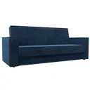 Диван раскладной Лига диванов 214x90x81 см велюр цвет brut 11 синий