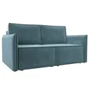 Диван раскладной Лига диванов 159x94x108 см велюр цвет бирюзовый
