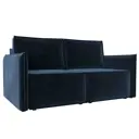 Диван раскладной Лига диванов 159x94x108 см велюр цвет tower 13 синий