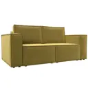 Диван раскладной Лига диванов 180x94x108 см вельвет цвет желтый
