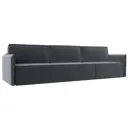 Диван раскладной Лига диванов 320x98x118 см велюр цвет серый