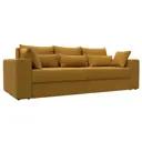 Диван раскладной Лига диванов 250x96x106 см велюр цвет brut 10 желтый