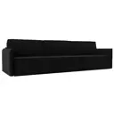 Диван раскладной Лига диванов 320x98x118 см вельвет цвет черный