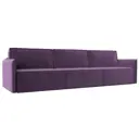 Диван раскладной Лига диванов 320x98x118 см вельвет цвет сиреневый