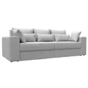 Диван раскладной Лига диванов 250x96x106 см эко-кожа цвет белый