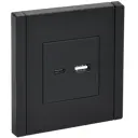 Розетка встраиваемая USB IEK Forte&Piano цвет черный