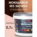 Краска для стен и потолков акриловая моющаяся Palizh Pc-312-3.7 барбарис 2.7 л