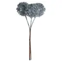 Украшение декоративное KREAFORTA Цветы 25 см серый