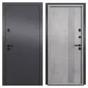 Входная дверь металлическая Антарктик 95x205 см правая бетон