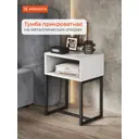 Тумба прикроватная Monofix 40x52.7x30 см 1 ящик ЛДСП цвет белый