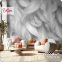 Фотообои флизелиновые Barton Wall 400x270 см Перья M241